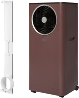 Кондиционер мобильный Ballu Twinkle BPAC-09 DWR/N6 Red в комплекте с адаптером Ballu UniPort 1.0